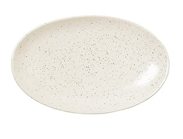 Broste Copenhagen Nordic Vanilla Servierplatte in der Farbe Créme, aus Steingut gefertigt, Spülmaschinen– und mikrowellenfest, Länge: 22 cm, 14533415 im Sale